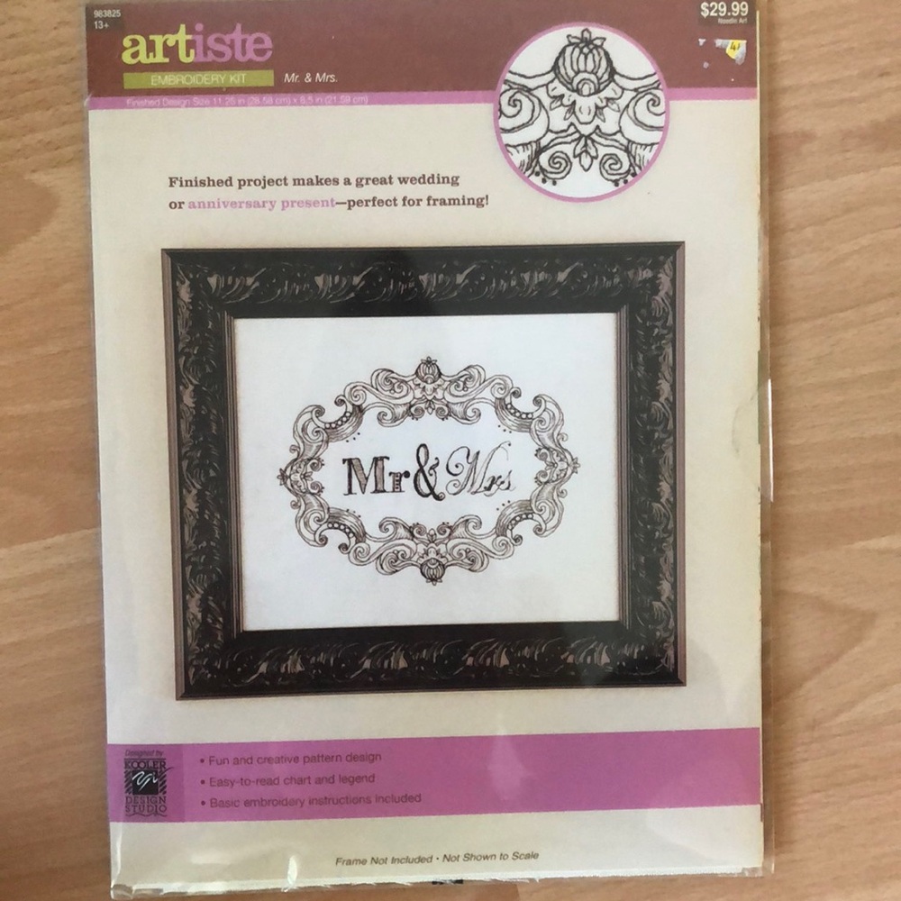 Artiste Embroidery Kit